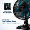 Ventilador 40CM 6P VSP-40 AP Super Power 220V Preto/Azul Mondial