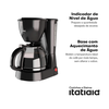 Cafeteira 30 Xícaras CFITA2002 220v Preto/Inox Itatiaia
