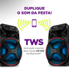 Caixa Amplificadora CM-250 Connect Party  Plus 250W C/Bat Mondial