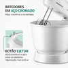 Batedeira 3V Pratica B-44  400W Branco Mondial