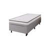 Conjunto Box Baú Acoplado Nápoles Solteiro Molas Ensacadas 88x65 Softflex