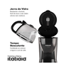 Cafeteira 30 Xícaras CFITA2002 220v Preto/Inox Itatiaia