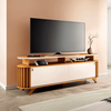 Bancada Alba 1.8 Cinamomo/Off White HB Moveis