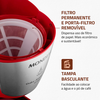 Cafeteira Dolce Arome C-32 32X 800W Vermelho/Inox Mondial