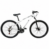 Bicicleta Aro 29 Aco Mtb Flash Masc 21V F.D Branco Ciclo Cairu