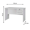 Mesa Computador Valdemoveis BYTE Branco