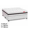 Conjunto Box Casal Master Molas Ensacadas 138x24 + Base Prisma 138x42 Reconflex