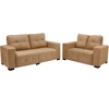 Sofa 2x3L Sena Vellus Light Bege J.A ESTOFADOS