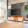 Bancada Graci 1.80 Cinamomo/Off White HB Moveis