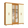 Roupeiro 6 Portas Freijo Off White Argos Avelan