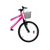 Bicicleta Aro 20 Stargirl C/CESTA Rosa/Pink Ciclo Cairu