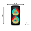 Caixa Amplificada Party Speaker TAX4000/78 1500w Philips