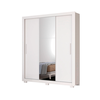 Roupeiro 3P Apollo Espelho Branco Josan