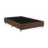 Base Box Universal Convencional Suede Liso 138x39 Cor 3-Marrom Gazin