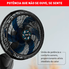 Ventilador 50CM Xtreme VB51 Parede Preto 220V Arno