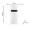 Geladeira Duplex Frost Free Inverter 473L MD-RT611 Midea