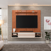 Painel Alana Off White/Freijo DJ Moveis