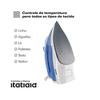 Ferro a Vapor FVITA2ESSA 220v Branco/Azul Itatiaia