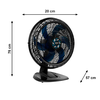 Ventilador De Mesa 50CM Xtreme VB50 Preto Arno