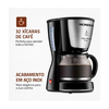 Cafeteira Dolce Arome C-32 32X 800W Preta/Inox Mondial