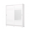 Roupeiro 2P Verg Deslizantes Branco Henn