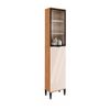 Paneleiro Alfa MDP Freijo/Linho Off White Carraro