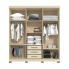 Roupeiro 6P Argos Plus Vt Branco Avelan