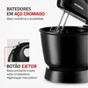 Batedeira 3V Pratica B-44 400W Preto Mondial