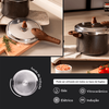 Panela de Pressão 4,2L Life Pressure Antiaderente Granito Brinox 
