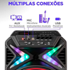 Caixa Amplificada CM-400 Connect Lights 400W C/Bat. Mondial