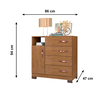Comoda Free C/PE Cinamomo Josan