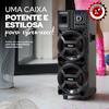 Caixa Amplificada ACA 1101 ACK Duplo 8 1100W Amvox