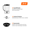 Multiprocessador 2V MPN-01 1000W Preto Mondial