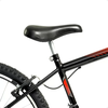 Bicicleta Aro 26 21M Flash Preto/Vermelho Ciclo Cairu