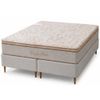 Conjunto Box King Confort Prime com Pillow Top e Molas Ensacadas 193x203 Softflex