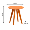 Mesa Classic Lateral Redonda Nature Imcal