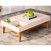 Mesa De Centro Vitta Off White/Cinamomo HB Moveis