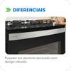 Fogao 5B Itaglass Plus Preto Itatiaia