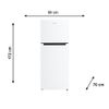 Geladeira RT554 Duplex Cycle Defrost 410L 220V Midea