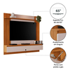 Painel NT 1365 Off White/Freijo Notável