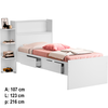 Cama Isa Bau Branco Cambel Vj Moveis