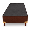 Base para Colchão Somie Suede Solteiro 79x30 Marrom Reconflex