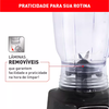 Liquidificador LQ33 15V Power Mix Limpa Fácil LN2968B2 700W Preto Arno