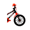Bicicleta Aro 16 MTB ABS Preto/Vermelho Ciclo Cairu