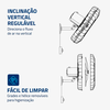Ventilador 50CM Parede NVP-PRO-50 220V Mondial