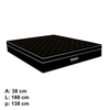 Colchão Star Black 138x38 Ortobom