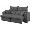 Sofa Parma T02 Veludo Tabaco Jw Estofados