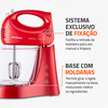 Batedeira 3V B-45 2 Tigelas 400W Vermelho/Inox Mondial