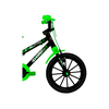 Bicicleta Aro 16 MTB ABS Preto/Verde Ciclo Cairu