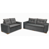 Conjunto Sofa Icaro Cinza JA ESTOFADOS
